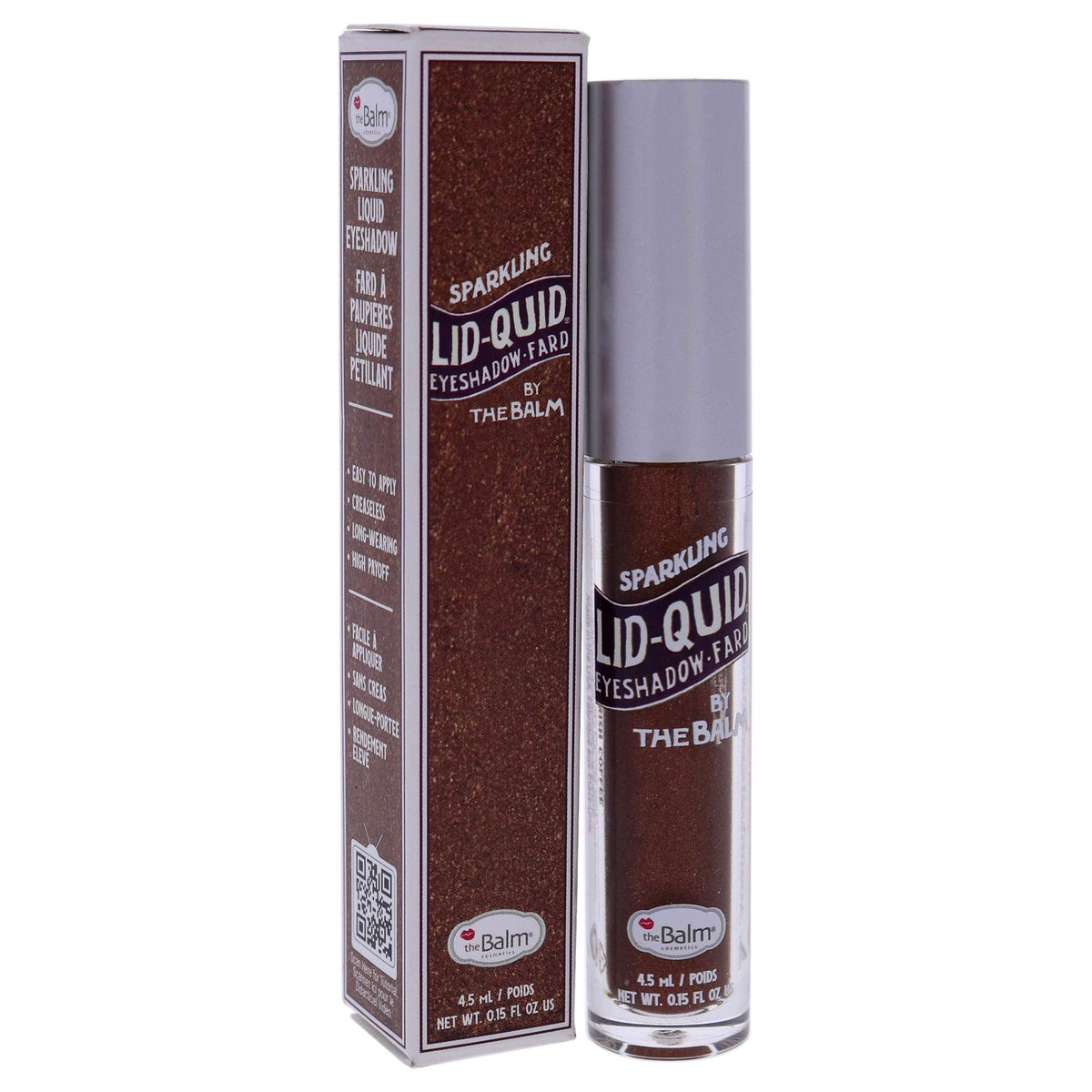 theBalm theBalm Lid-Quid Sparkling Liquid Eyeshadow, Irish Coffee Beauty & Personal Care theBalm