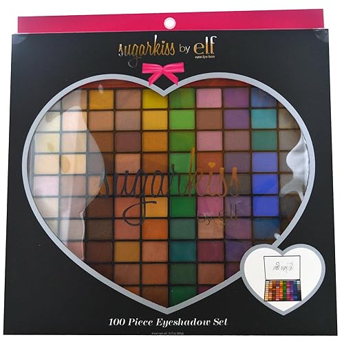 E.L.F. Cosmetics, Sugarkiss, 100 Piece Eyeshadow Set, 3.17 oz (90 g) Beauty & Personal Care e.l.f.