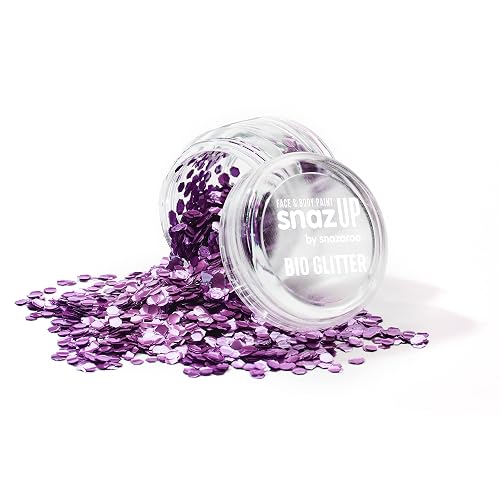 Snazaroo Chunky Bio Glitter, 5g (.17-oz) Tub, Violet Beauty & Personal Care Snazaroo