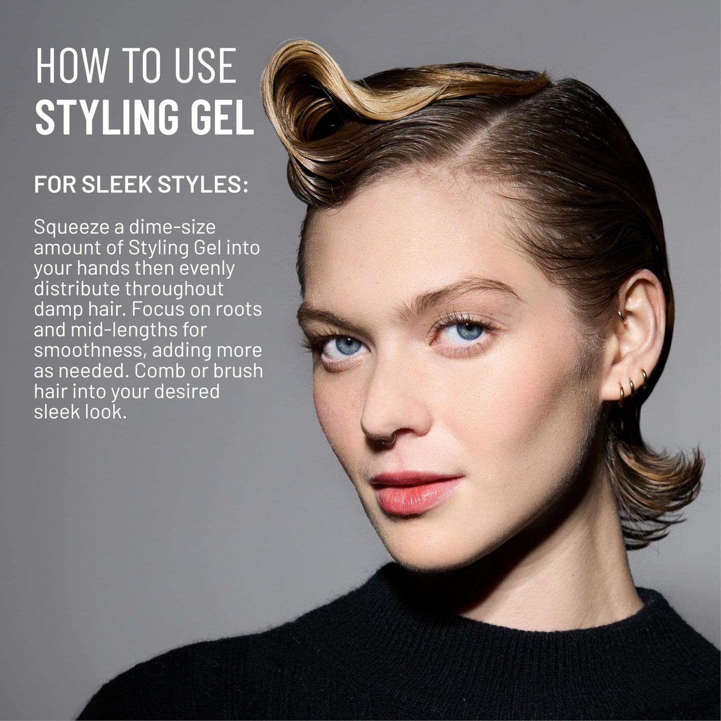 Hairstory Styling Gel - Curl Defining Gel for Wavy Curly Coily Hair, Flexible Frizz Control, Heat Protection up to 450F, Non Crunchy, 8 Fl Oz Beauty & Personal Care Hairstory