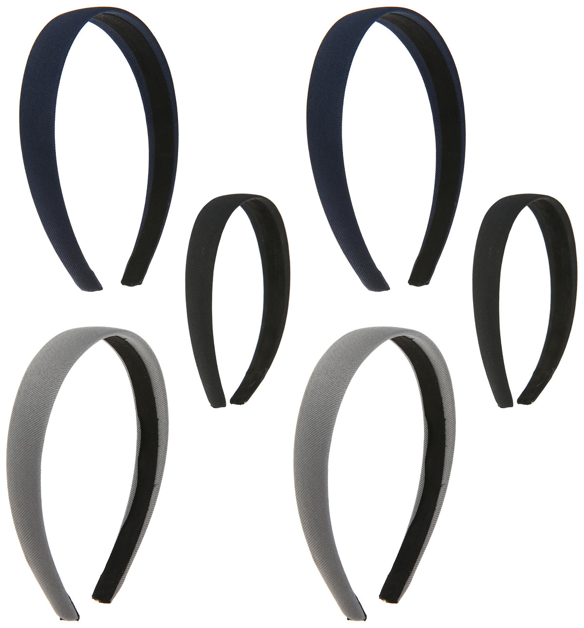 Goody Classics Wide Headbands (Cream/Black/Brown)