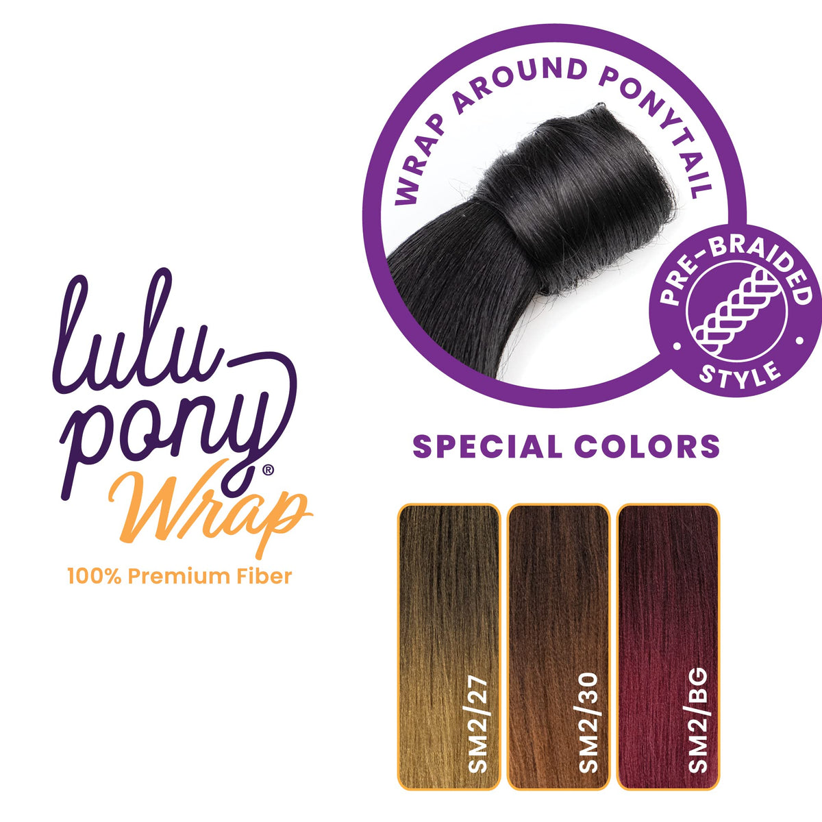 Sensationnel Lulu Pony Wrap Hairextensions-1,SM2/30