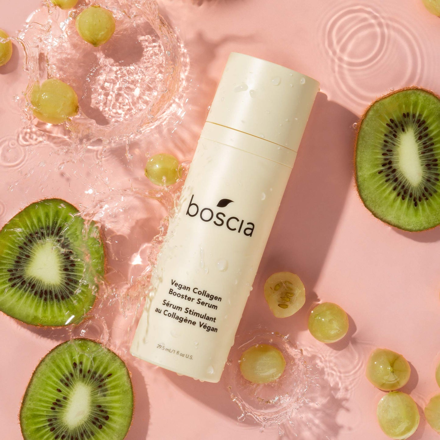 boscia Vegan Collagen Booster Serum - Vegan, Cruelty-Free, Natural & Clean Skin Care - Collagen Serum for Anti-Aging - For All Skin Types - 1 Fl Oz Beauty & Personal Care BOSCIA