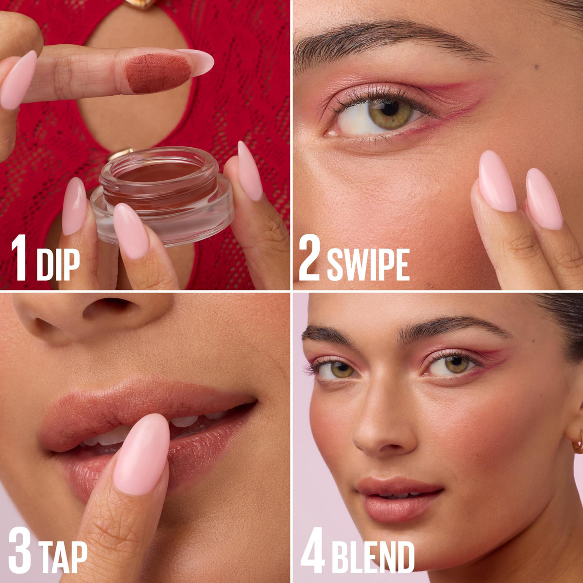 Maybelline Cloudtopia Blush for Cheeks and Lip Mousse, Ultra-Vivid, Pigmented Formula for Up to 14HR of Blush and Lip Makeup Color, Pink Daydream, 1