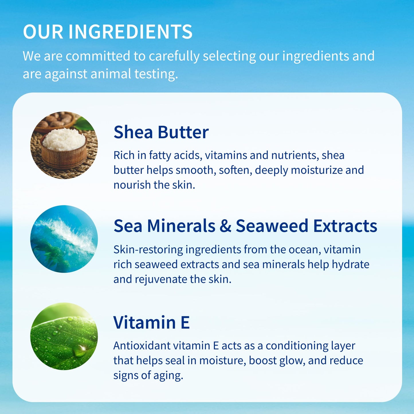 Inis the Energy of the Sea Revitalizing Body Lotion - Travel Size Lotion for Women and Men - Body Moisturizer with Shea Butter and Vitamin E - 2.9 Fl Beauty & Personal Care Inis the Energy of the Sea