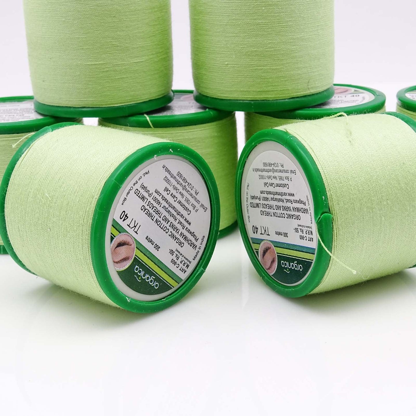 Eyebrow Threading Thread Organic Cotton Antiseptic Facial Hair Remover Roll Beauty and Personal Care IBA Indianbeautifulart