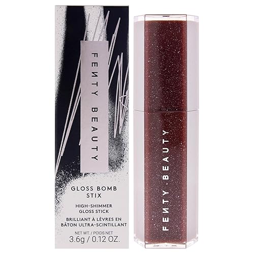 Gloss Bomb Stix Shimmer - 08 Hot Chocolit by Fenty Beauty for Women - 0.12 oz Lipstick Beauty & Personal Care FENTY BEAUTY