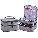 ZFZGFRCS Nail Polish Organizer- Holds 30 Bottles Nail Supply Organizers and Storage Double-layer Nail Bag Organzier Case Nail varnish Organizer Nail Beauty & Personal Care ZFZGFRCS