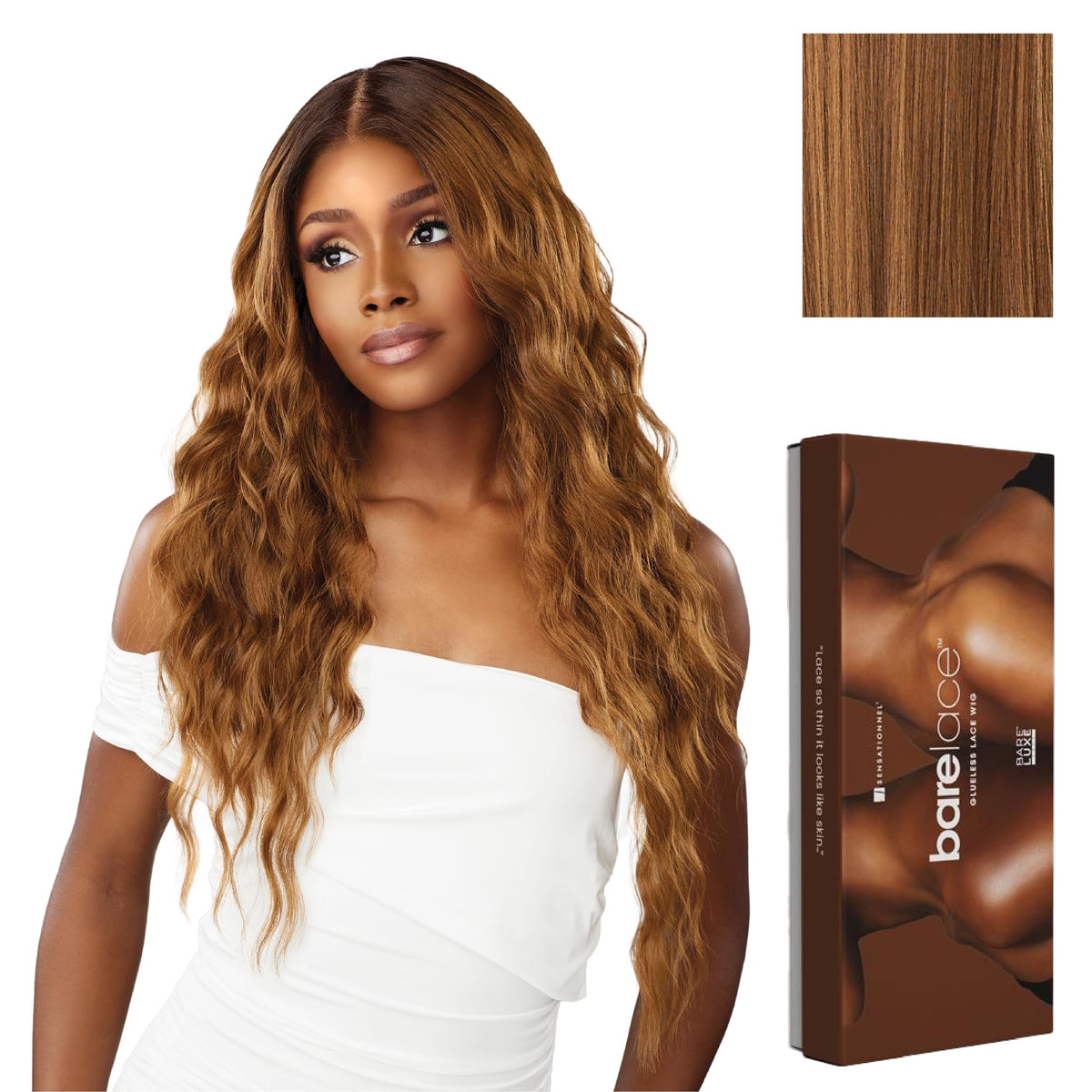 Sensationnel Bare Lace 13x6 Wig-Unit 17, BALAYAGEMACCHIATO