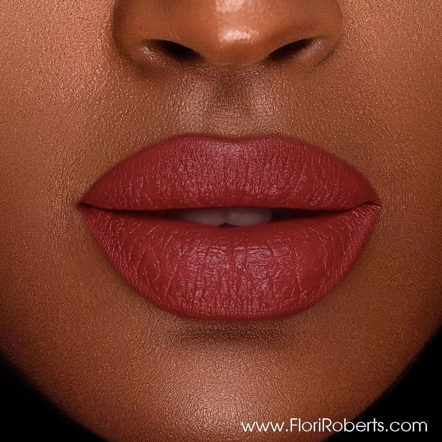 Flori Roberts Luxury Lipstick, Vibrant Lip Makeup for Women of Color or Deeper Skin Tones, Demi-Matte Texture, Hydrates and Conditions Lips Beauty & Personal Care Flori Roberts