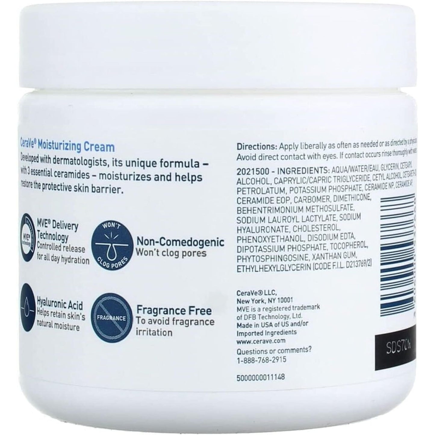 CeraVe Moisturizing Cream 16 oz (453 g) Beauty & Personal Care CeraVe