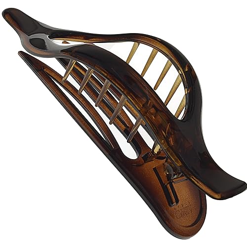 Camila Paris CP2372 French Hair Clips, Large Side Slide Hair Clips for Long Curly Wavy Hair, Strong Hold No Slip Grip, Girls Hair Claw Clips Beauty & Personal Care Camila