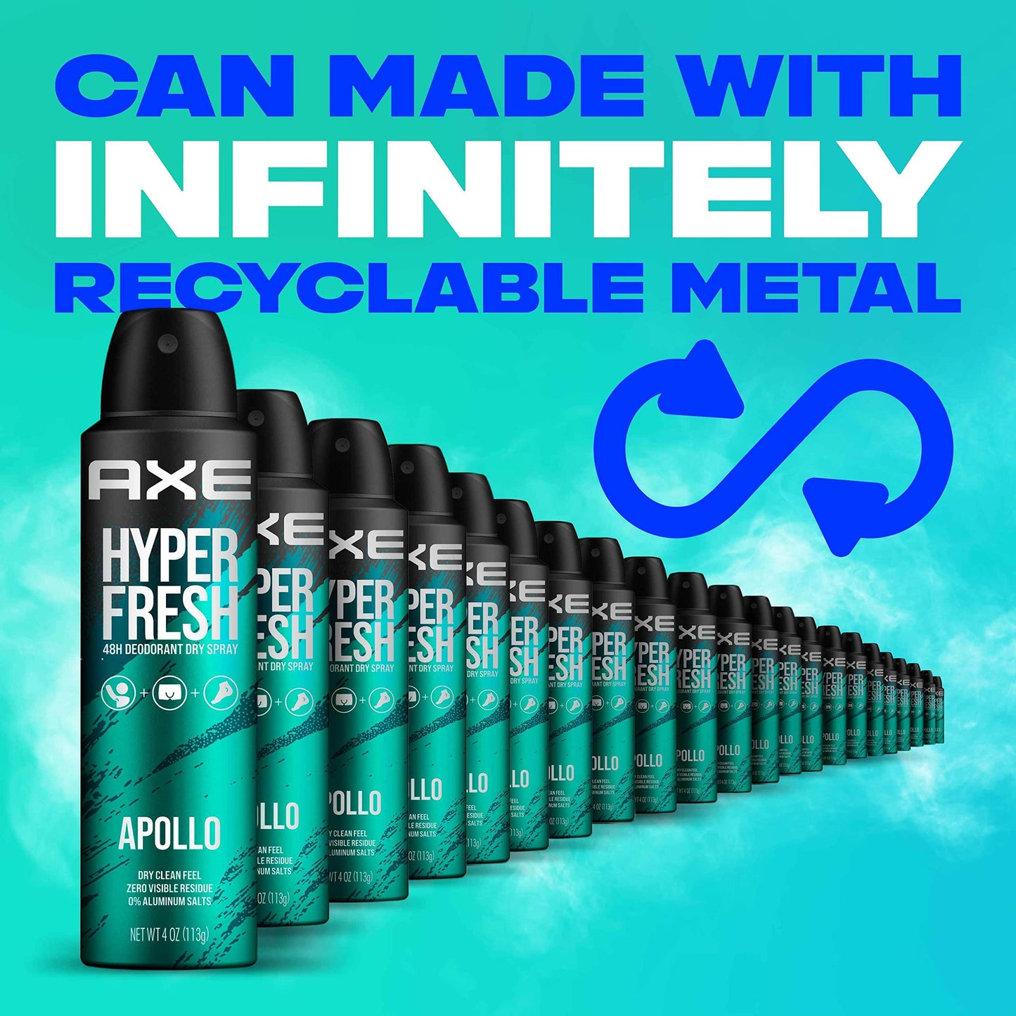 AXE Apollo Deodorant Spray 48 Hour Odor Protection Fresh Sage and Cedarwood Deodorant without Aluminum and without Residue 4 oz Beauty and Personal Care AXE