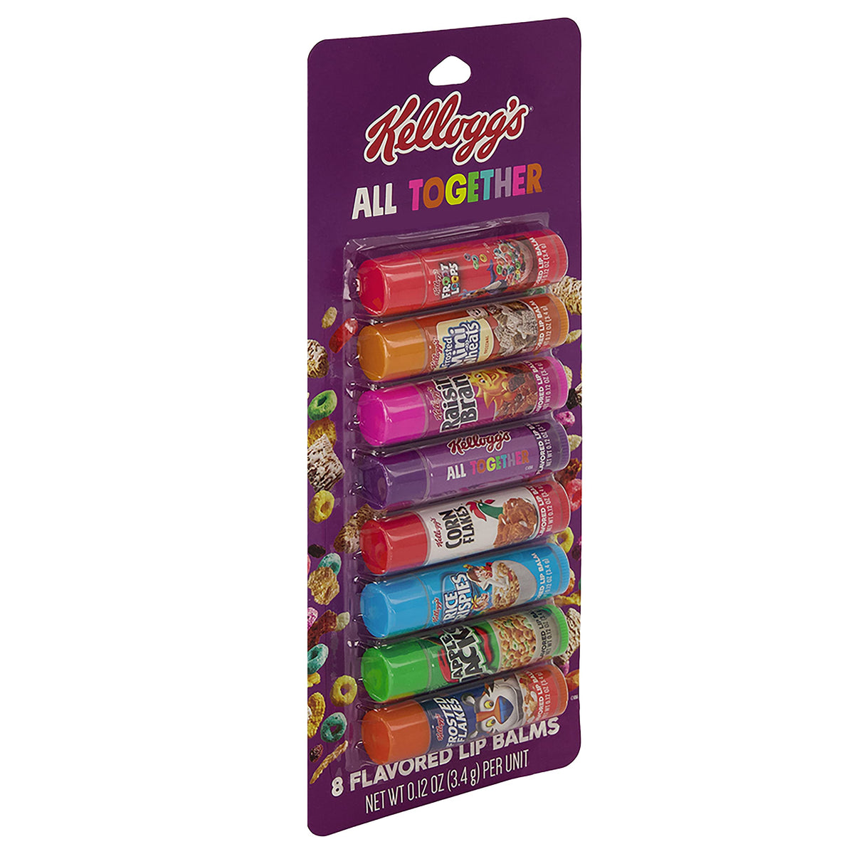 Taste Beauty KELLOGGS Breakfast Pack Lip Balms- 8-Pack of Favorite Cereal Flavors incl Rice Krispies, Frosted Flakes & More Beauty & Personal Care Taste Beauty