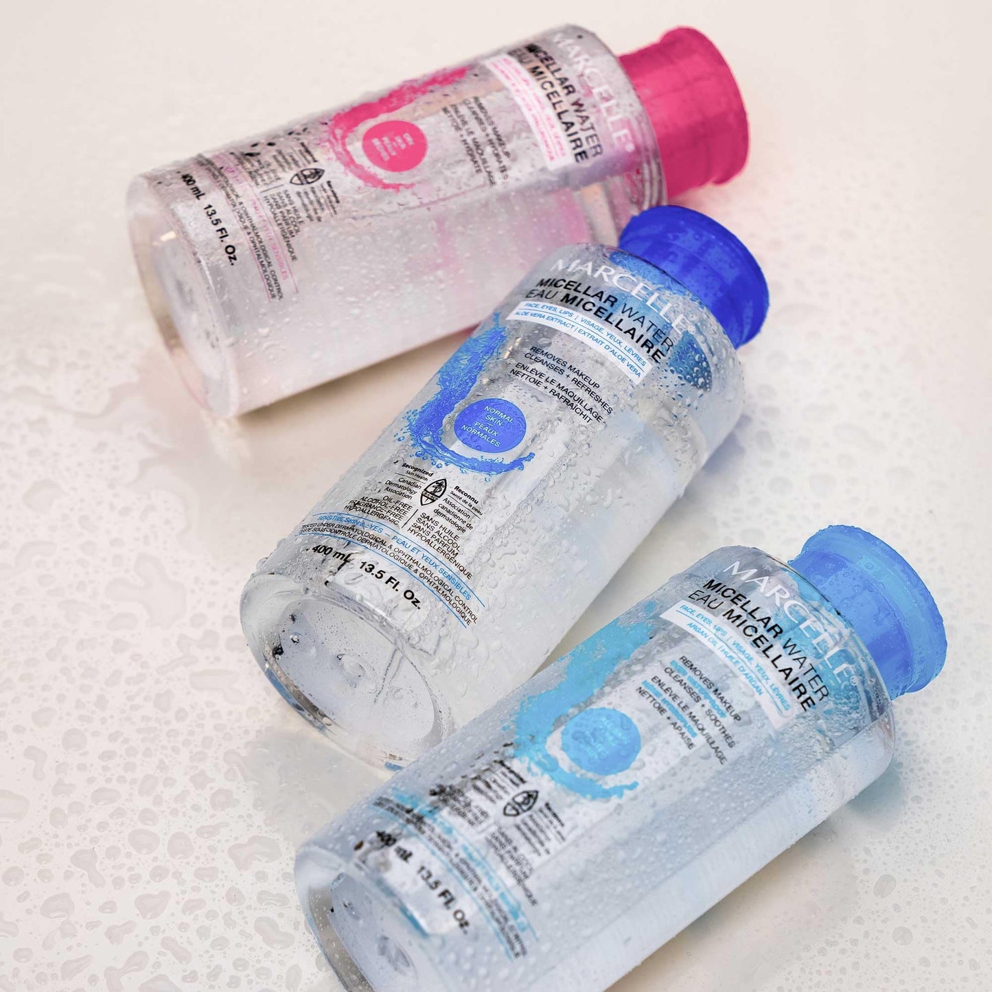 Marcelle Micellar Water, Normal Skin, Makeup Remover, Aloe Vera Extract, Sensitive Skin and Eyes, Oil-Free, Alcohol-Free, Fragrance-Free Beauty & Personal Care MARCELLE