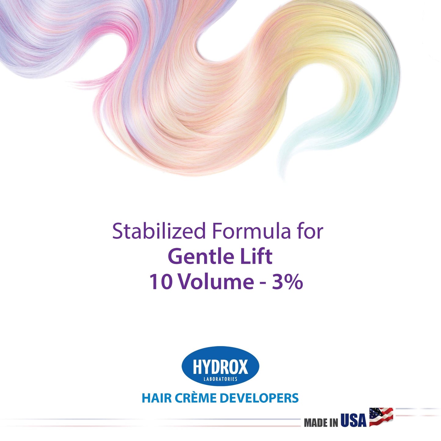 Hydrox 10-Volume Creme Developer Gentle Lift, 16 Ounce (single) Beauty & Personal Care Hydrox