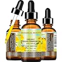 Botanical Beauty Organic EVENING PRIMROSE OIL 100% Pure Natural Undiluted Unrefined Virgin Cold Pressed Carrier Oil for face, skin, hair, nails (4 Fl Beauty & Personal Care Botanical Beauty
