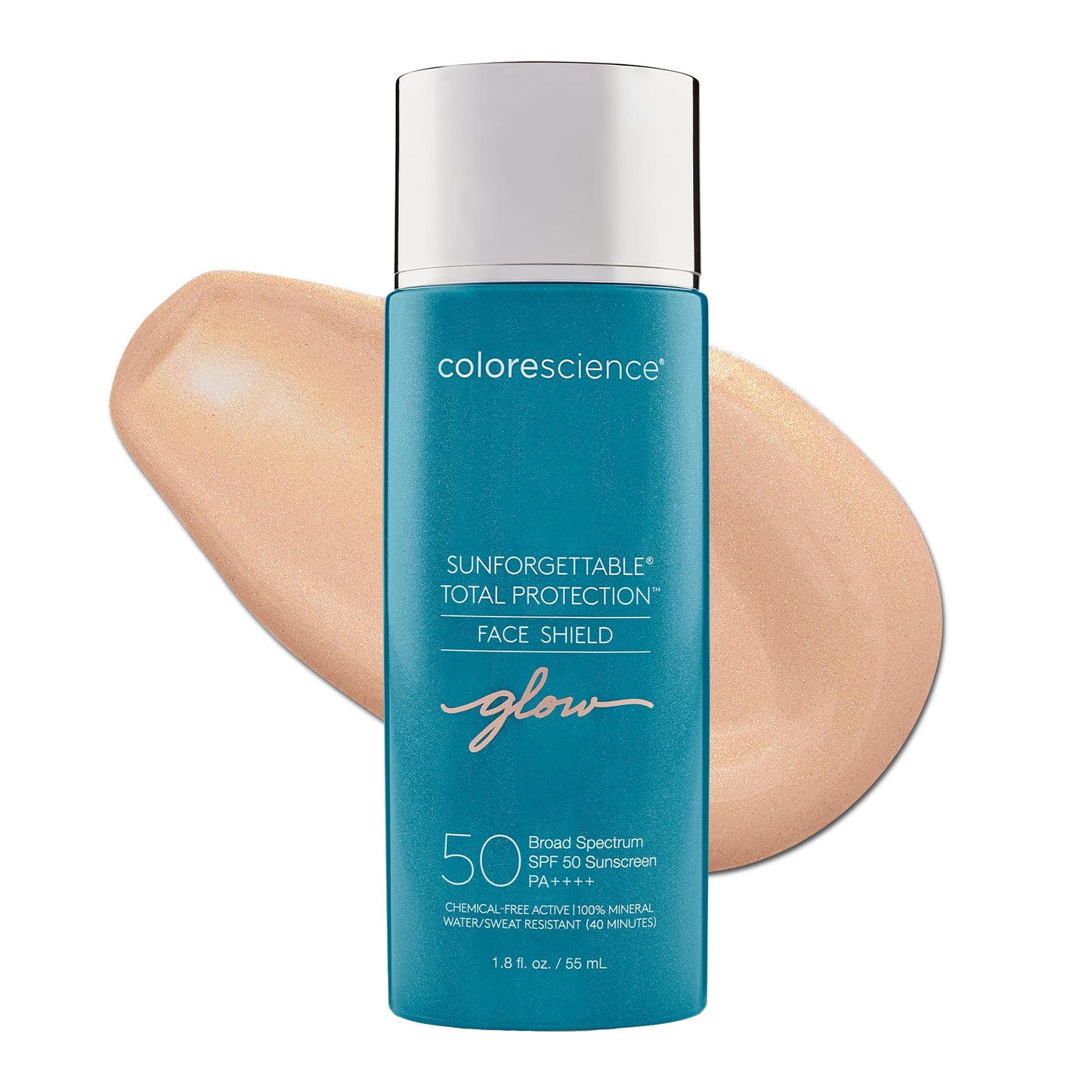 Colorescience Sunforgettable Total Protection Face Shield Glow SPF 50, Glow, 1.8 Fl Oz Beauty and Personal Care Colorescience