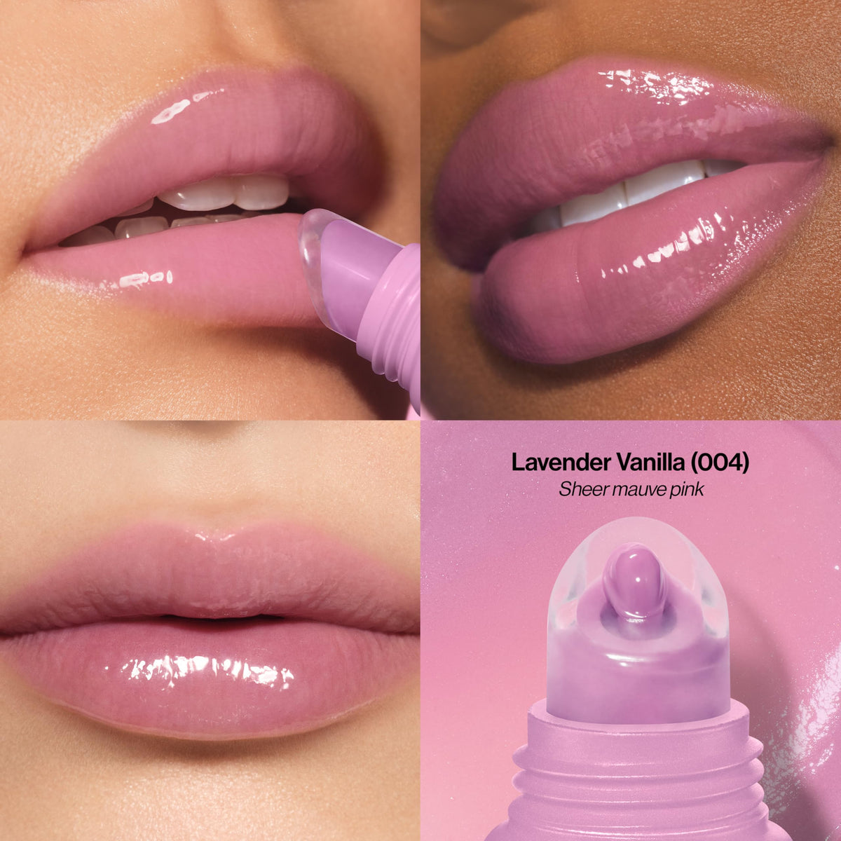 Revlon Glimmer Lip Treat Balm + Mask, Overnight Peptide Lip Treatment, Hydrating, 004 Lavender Vanilla, 0.4 fl oz Beauty & Personal Care REVLON