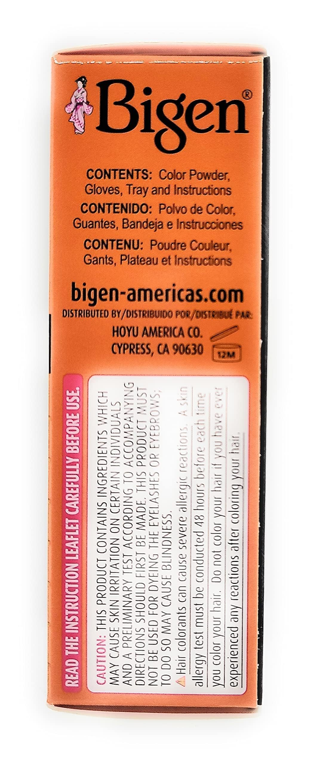 Bigen Permanent Powder Hair Color 58 Black Brown 1 Ea Beauty & Personal Care Bigen