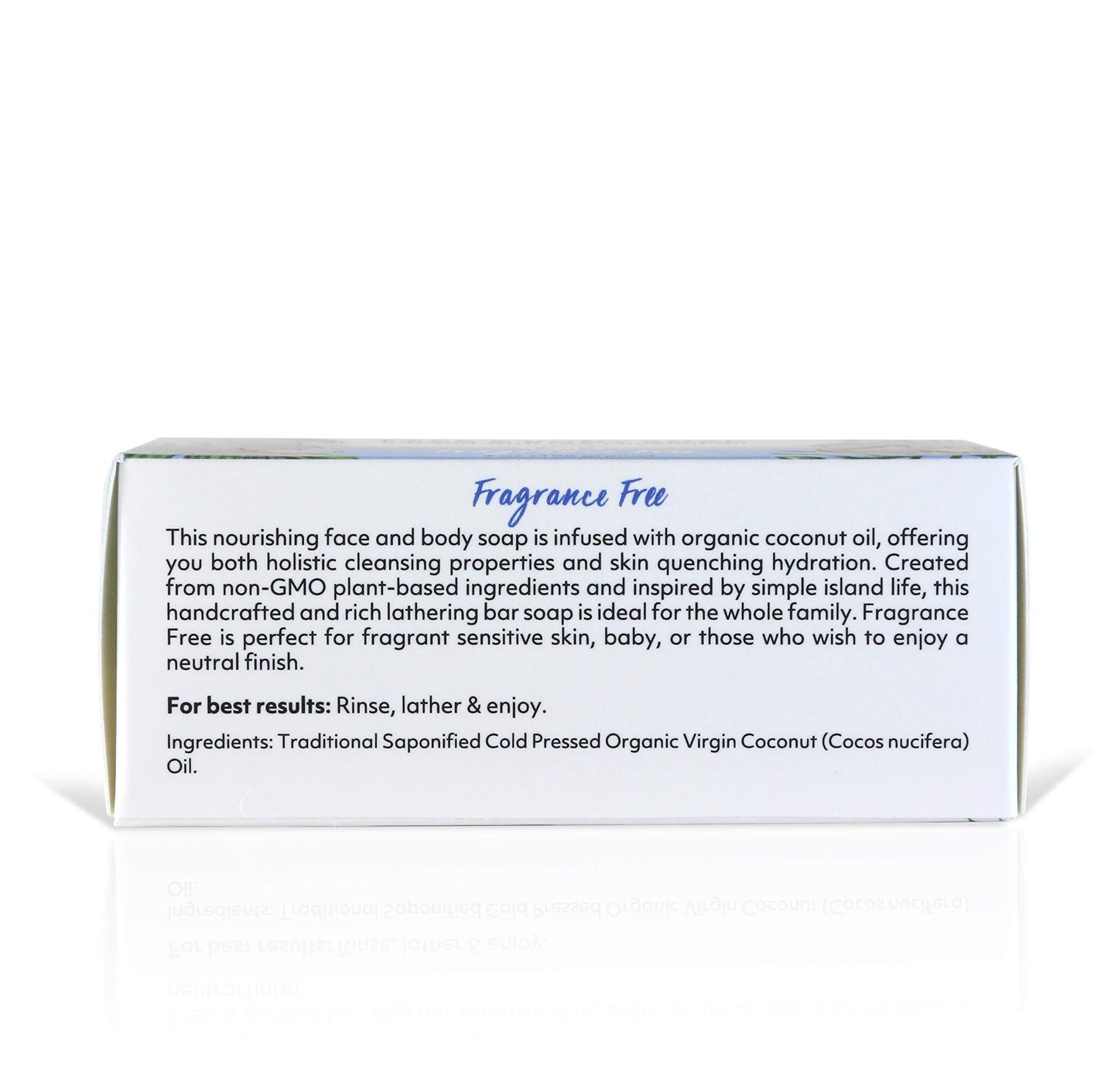 Coco Fiji Soap Bar for Face and Body Infused With Organic Coconut Oil, Fragrance Free, Essential Oil, Natural Soap for Moisturizing & Pore Purifying Beauty & Personal Care Organic Fiji