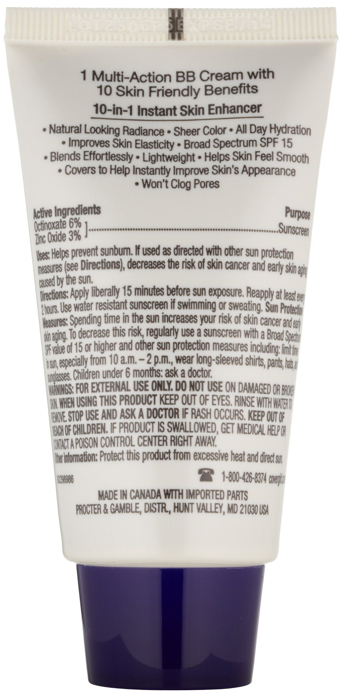 CoverGirl Smoothers SPF 15 Tinted Moisturizer, Medium To Dark 815, 1.35-Ounce Packages (Pack of 2) Beauty & Personal Care COVERGIRL