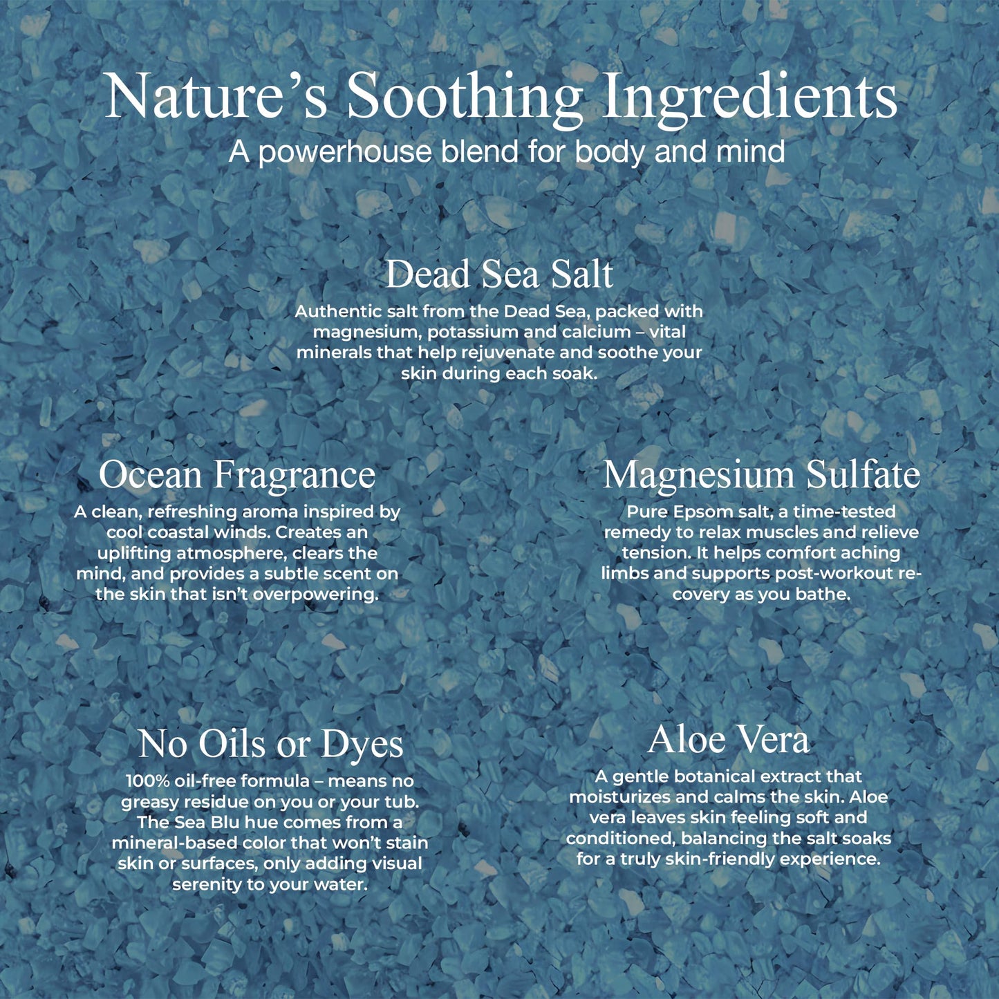 Spazazz Dead Sea Bath Salts with Magnesium & Arnica - Aromatherapy Mineral Bath Soak for Relaxation. Bathtub Soaking Salts - 33.3oz Salt Crystals Beauty and Personal Care Spazazz