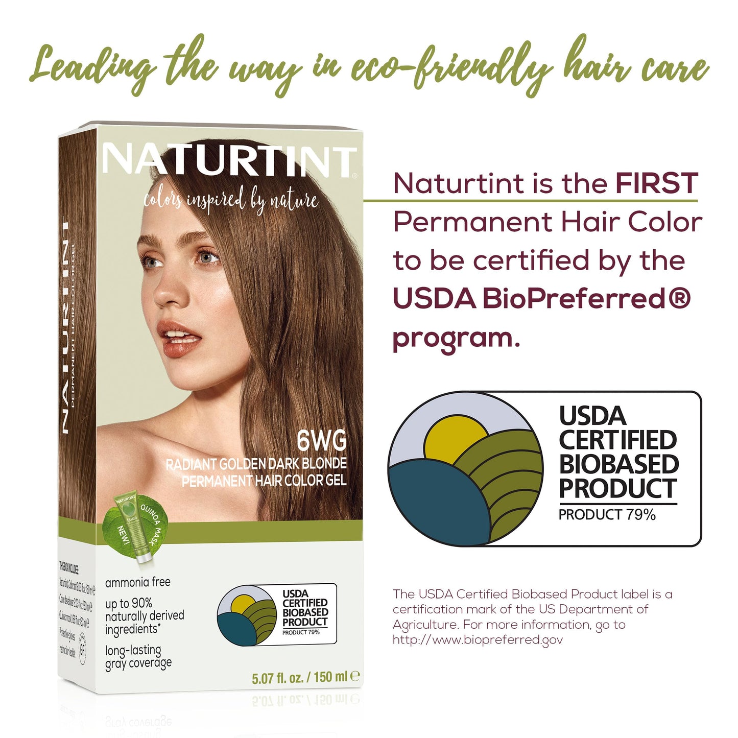 Naturtint 6WG Radiant Golden Dark Blonde Permanent Hair Color (Pack of 1), Ammonia Free, Vegan, Cruelty Free, up to 100% Gray Coverage, Long Lasting Beauty & Personal Care Naturtint