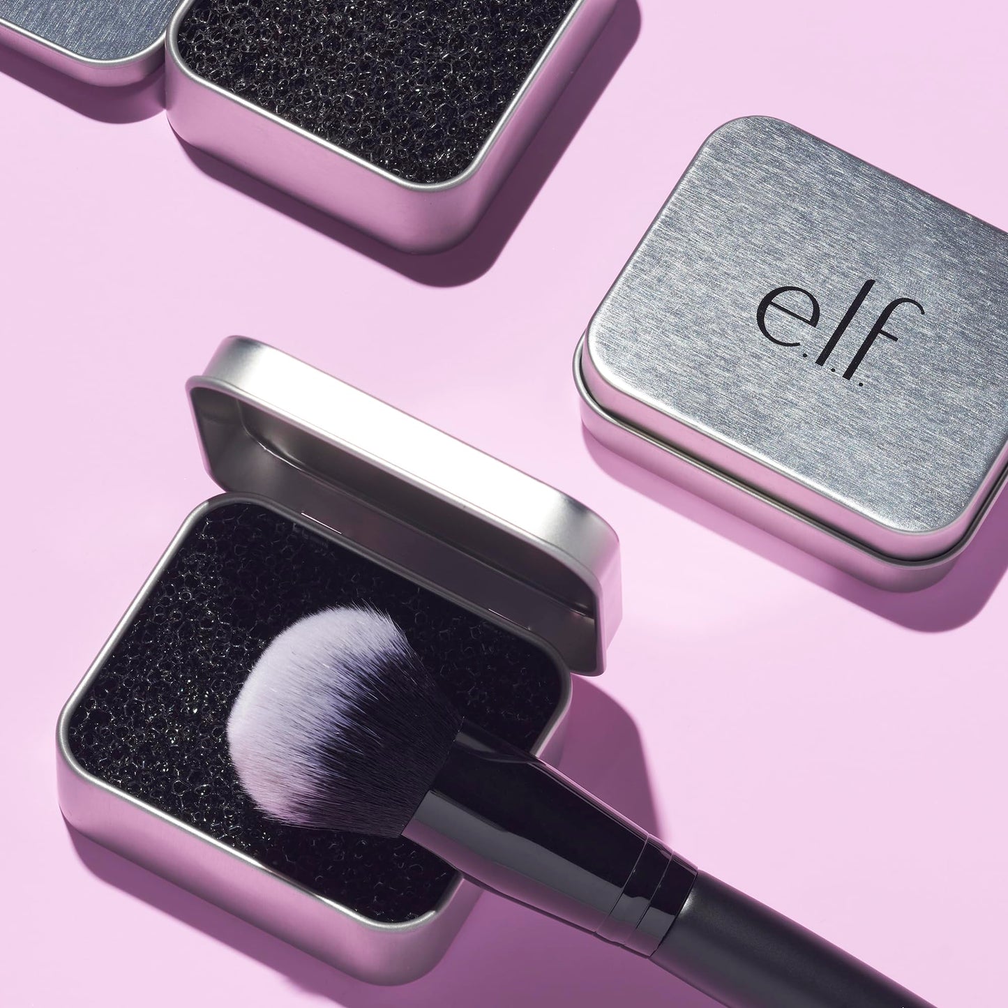 e.l.f. Dry Brush Cleaner, Liquid-free Brush Cleaner For Removing Leftover Pigment, Reusable, Travel-friendly & Non-damaging, Vegan Beauty & Personal Care e.l.f.