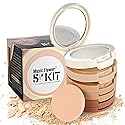 Meao Multi-layer 5 Colour Makeup Compact Make up Contour Face Bronzing Foundation Correcting Pressed Powder Facial Base Contouring Beauty Cosmetics Beauty & Personal Care Meao