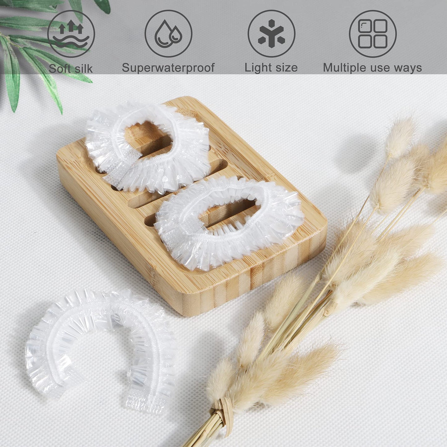 150 PCS Upgrade Disposable Shower Caps. Ceizioes Waterproof Hair Bath Caps. Thickening Shower Cap for Women Kids Girls. Hotel and Hair Salon. Travel Beauty & Personal Care Ceizioes