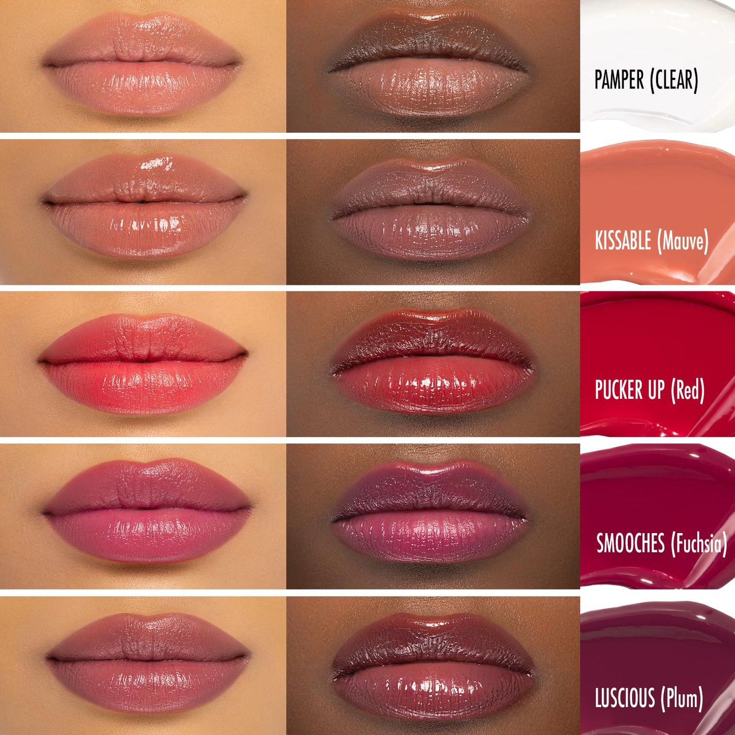 Black Radiance Beyond A Pout Plumping Lip Balm, Moisturizes & Conditions with a Blend of Botanical Oils & Hyaluronic Acid For a Glossy Finish, Vegan Beauty and Personal Care Black Radiance