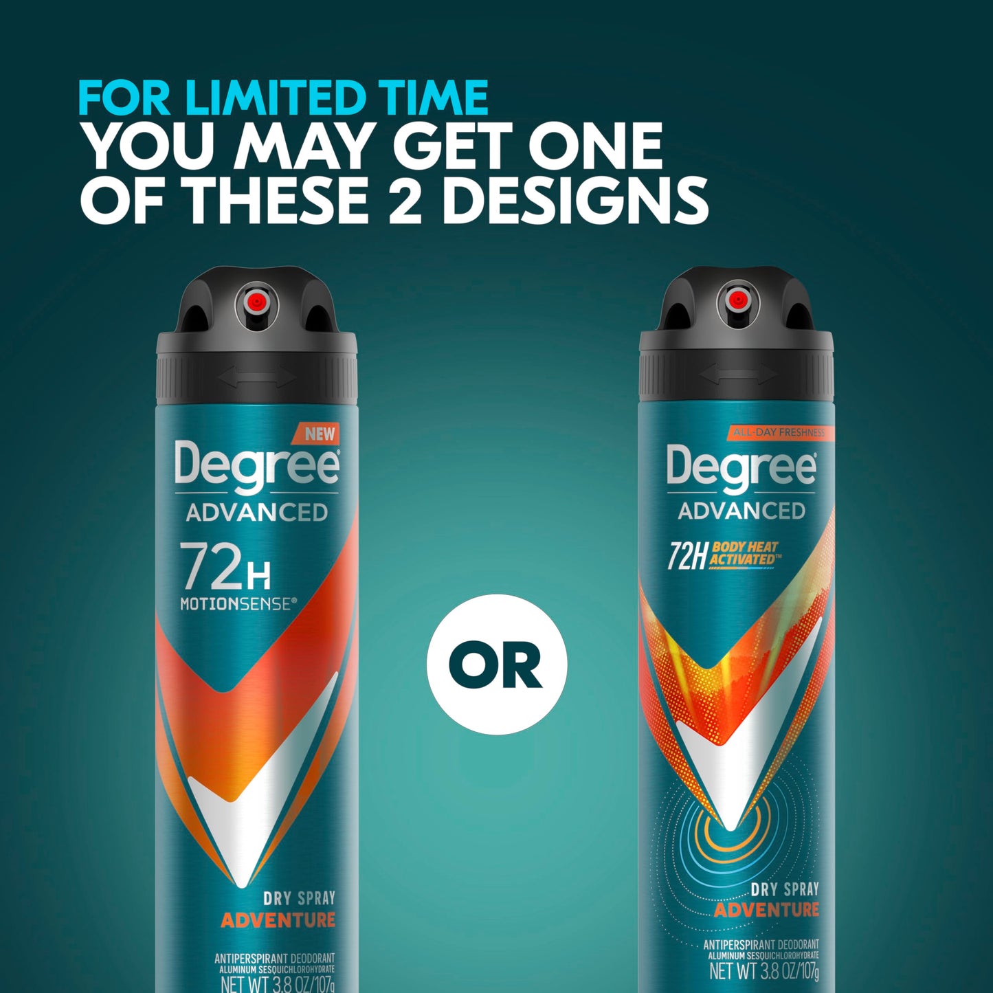 Degree Male Apa Adventure Size 3.8z Degree Male Antiperspirant Adrenaline Adventure 3.8z (4 Pack) Beauty and Personal Care Degree