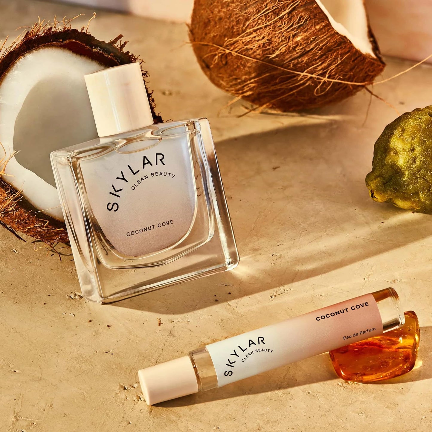 Skylar Coconut Cove Eau de Parfum - Hypoallergenic & Clean Perfume for Women & Men, Vegan & Safe for Sensitive Skin-Fruity Fresh Perfume with Notes Beauty & Personal Care Skylar