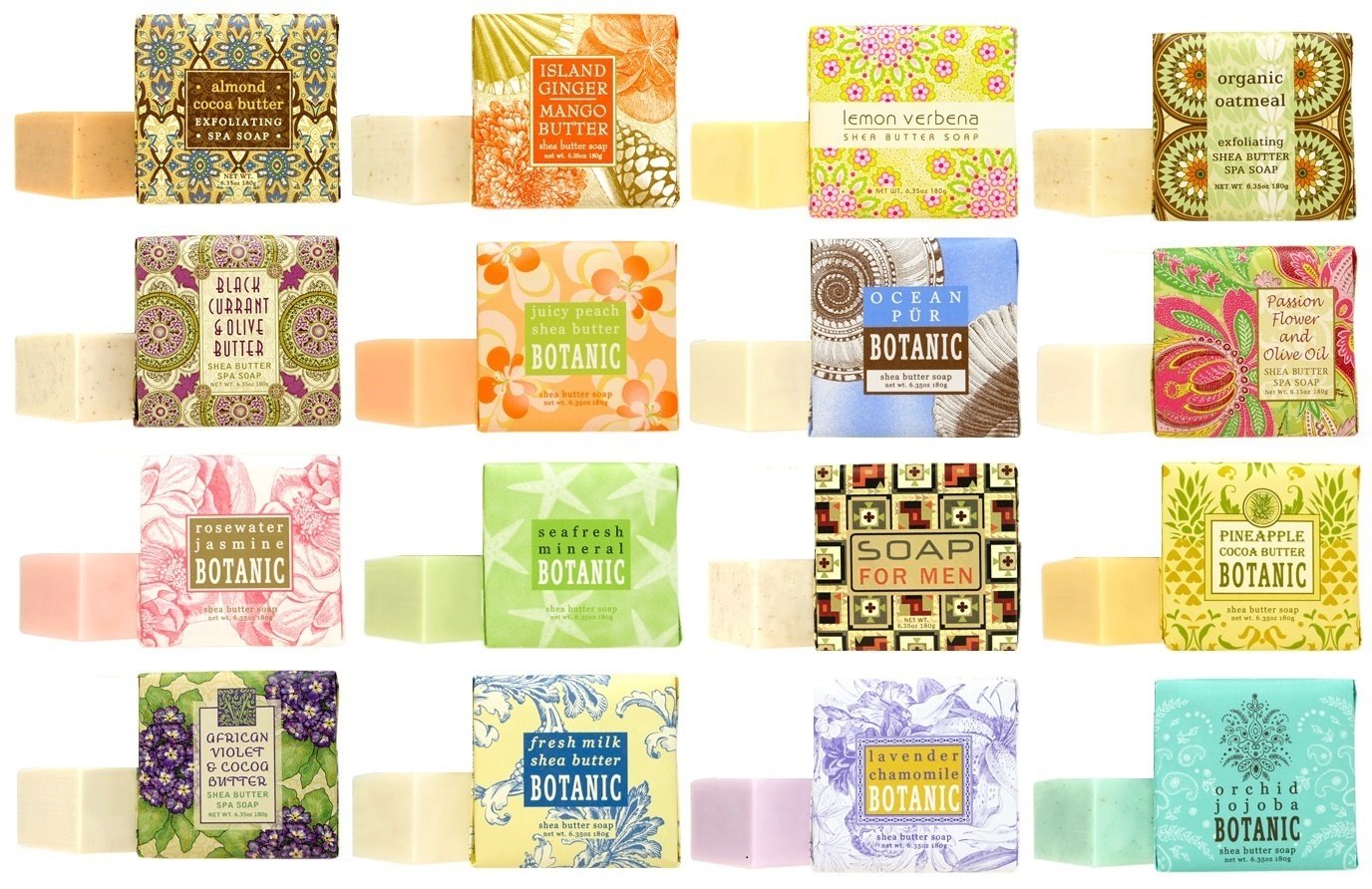 Greenwich Bay Trading Company Soap Sampler 16 pack of 1.9oz bars - Bundle 16 items Beauty & Personal Care Greenwich Bay Trading Company