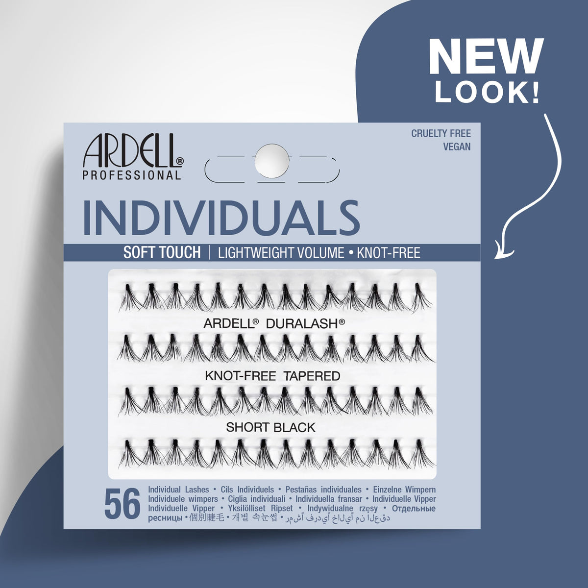 Soft Touch Individuals Knot-Free Short Black