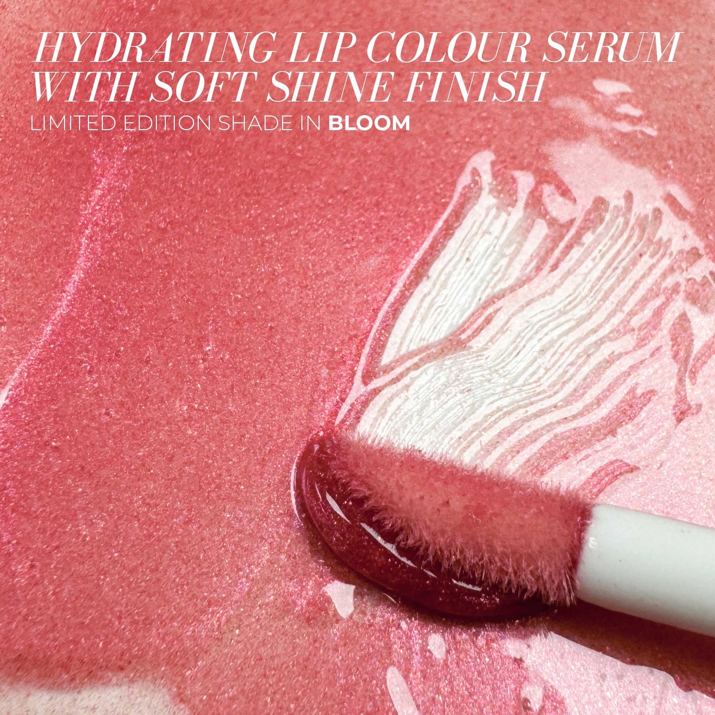 FITGLOW Beauty Lip Colour Serum | Hydrating Lip Gloss | Plumping Anti-Aging Lip Treatment | Natural Shine with Pomegranate Sterols & Collagen | Beauty & Personal Care FITGLOW