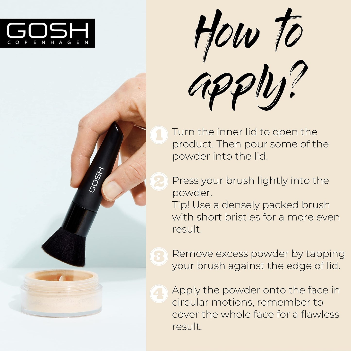 Mineral Powder 006 - GOSH Beauty & Personal Care Gosh