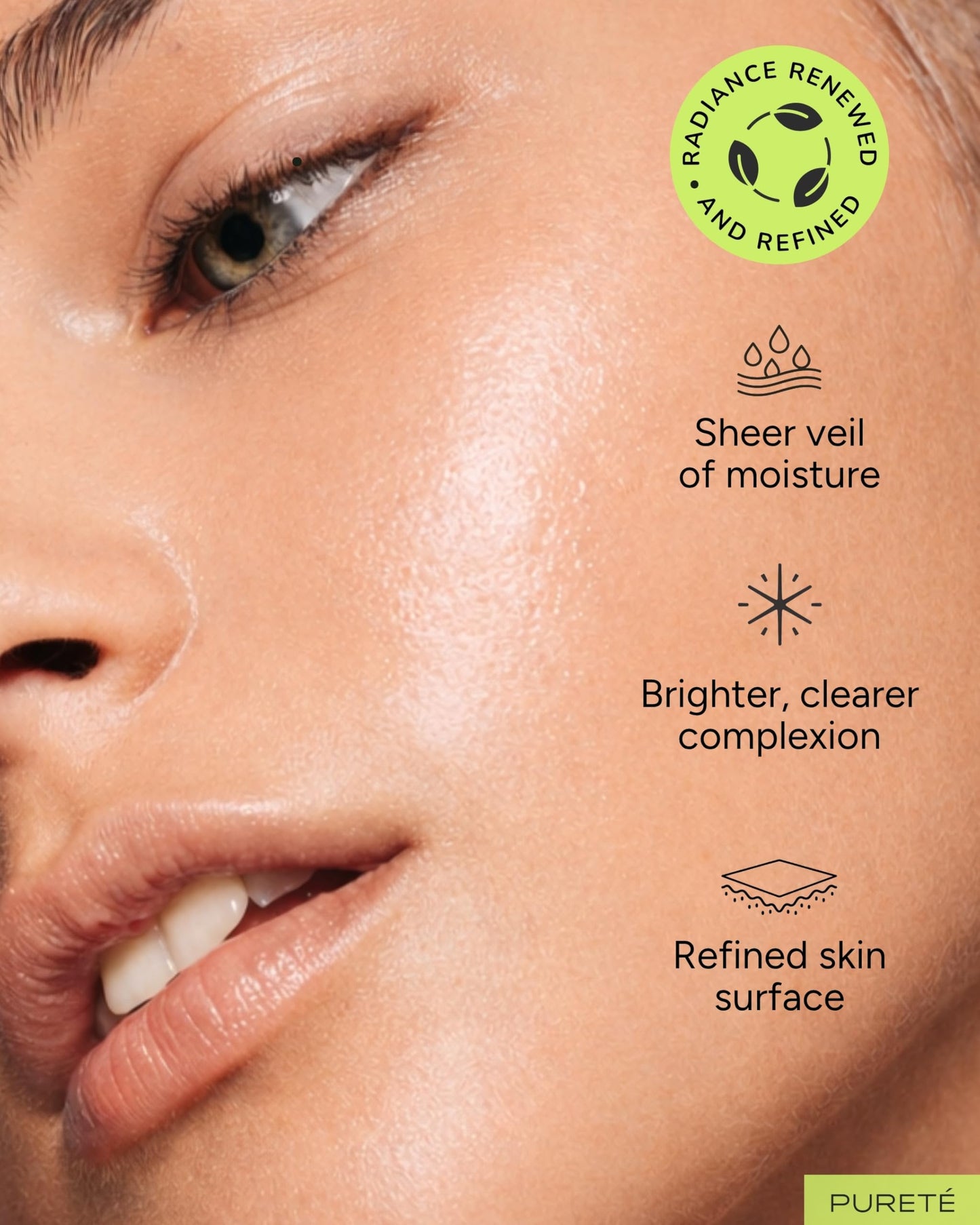Pureté Greenwash Dew Essence Infused with ECOCERT Matcha & Fermented Sake | Anti-Oxidant Hydrating Treatment Toner for Post-Cleansed Skin | Made in Beauty & Personal Care Pureté