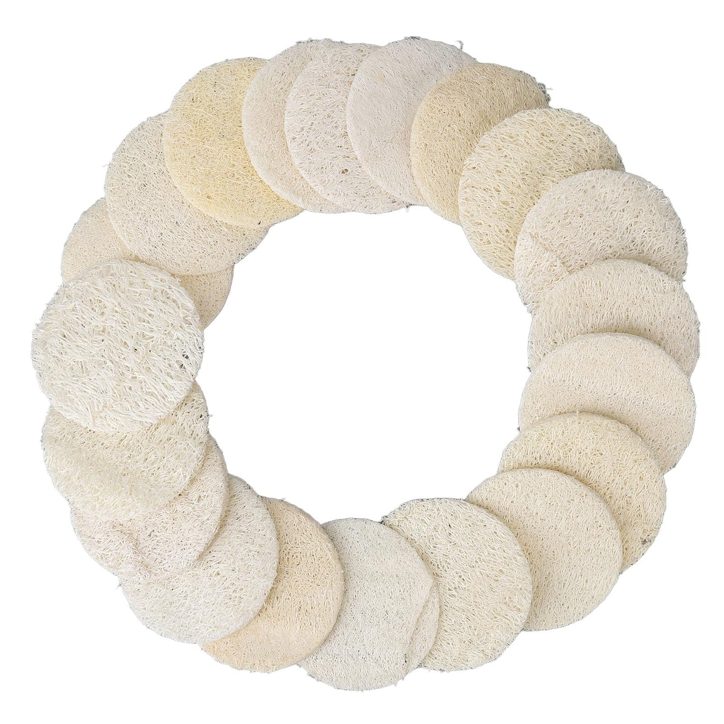 Exfoliating Face Scrubber Loofah Pads 20 PCS - Gentle Cleansing & Body Exfoliation Tool for Daily Skincare Routine, Soft Loofah Fit for Skin Types Beauty and Personal Care ZJchao
