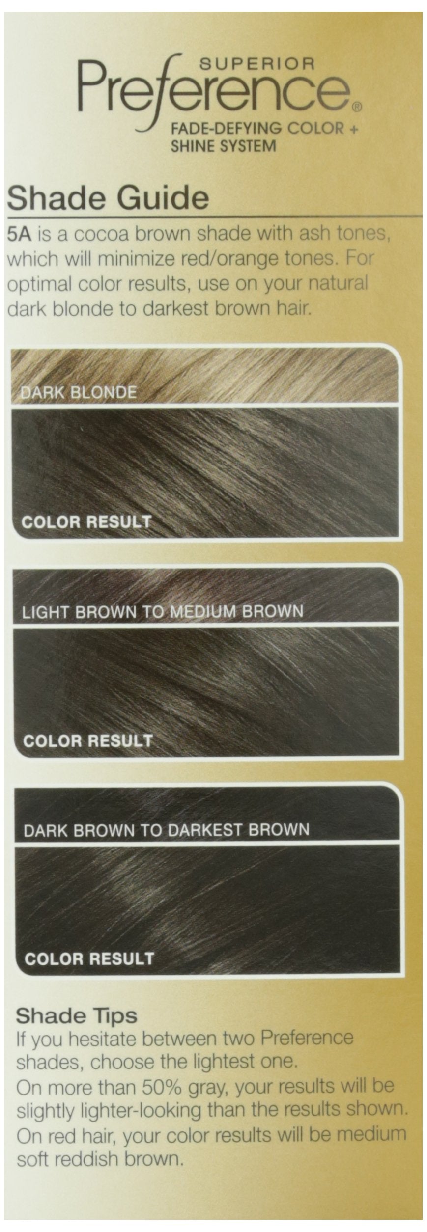 L'Oréal Paris Preference #5A Ash Brown, 1 ct
