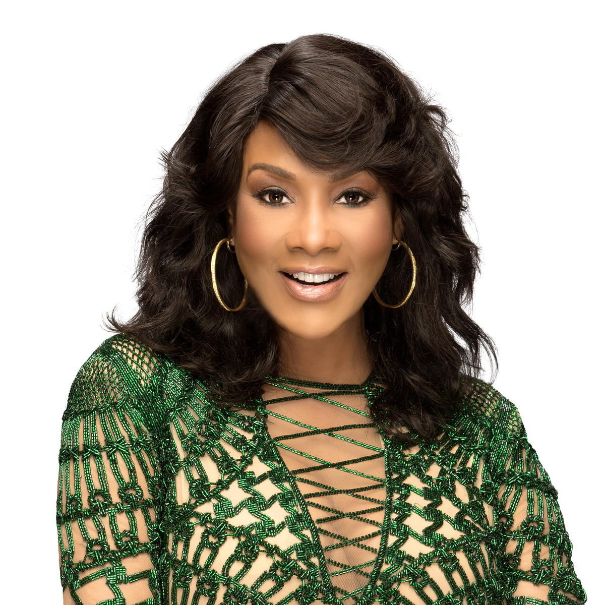 Vivica A Fox Hair Collection Diva-Remi Human Hair Natural Wig, 1, 8.7 Ounce