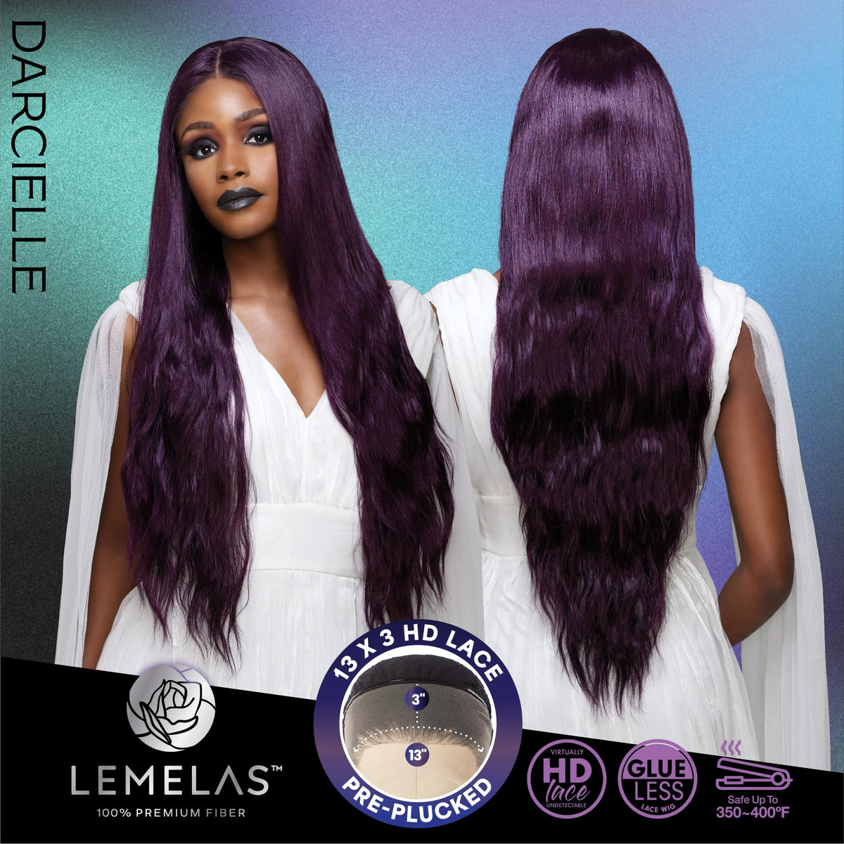 Sensationnel Lemelas 13x3 LaceWig-Darcielle, ICYBLOOM
