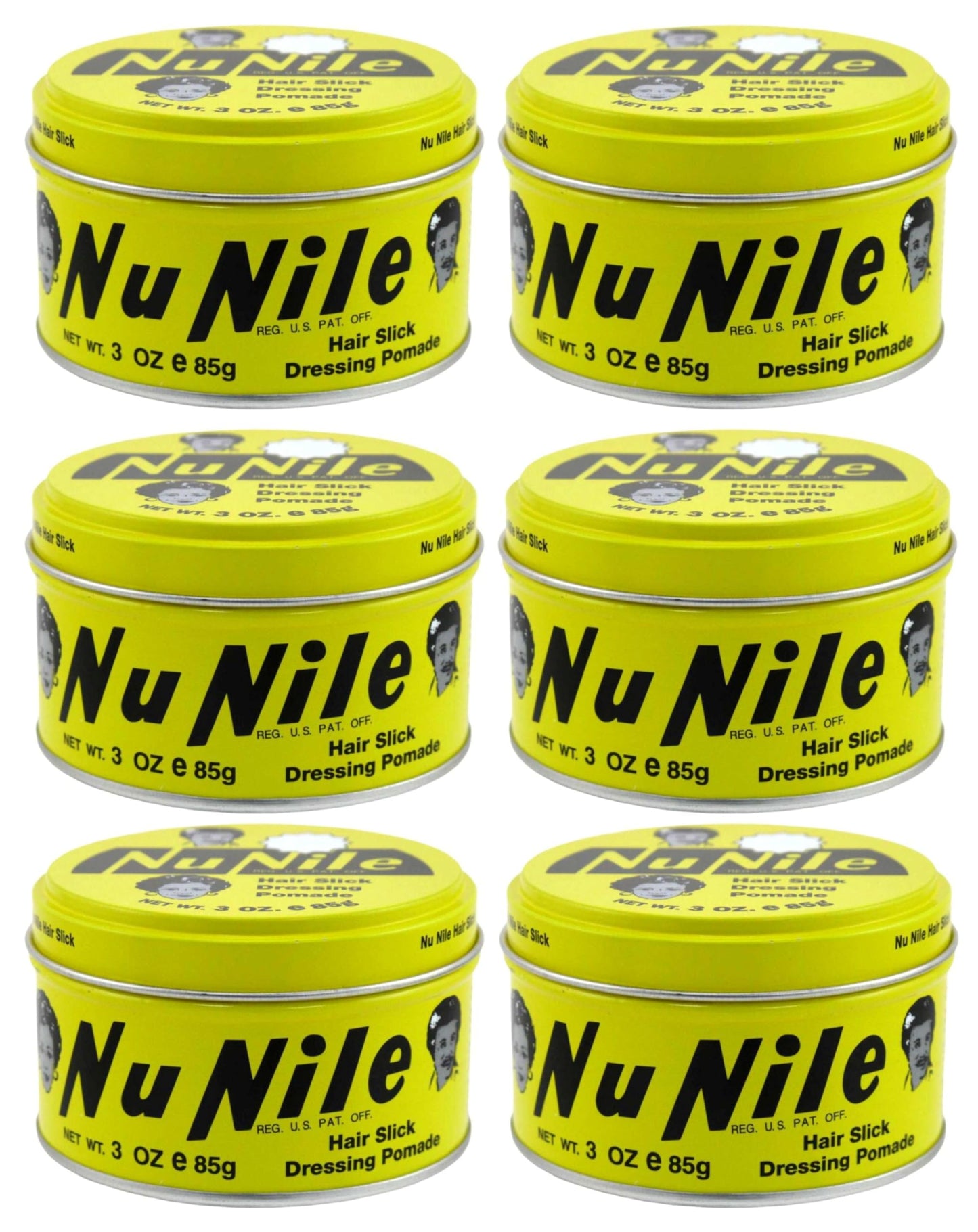 Murrays Nu Nile Hair Slick Dressing Pomade 3 oz. Jar (Case of 6) Beauty & Personal Care Murray's