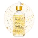SpaLife Beauty 24k Gold Anti Aging Serum | Korean Deep Collagen Serum for Face with Real Gold Flakes | Hydrating & Firming Treatment for a Youthful Beauty & Personal Care SpaLife