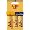 Burt's Bees Moisturizing Lip Balm, 2 Original Beeswax and 1 Vanilla Bean, 100% Natural Origin, 0.34 Ounce Each, 3 Paper Tubes, Pack May Vary Beauty & Personal Care Burt's Bees