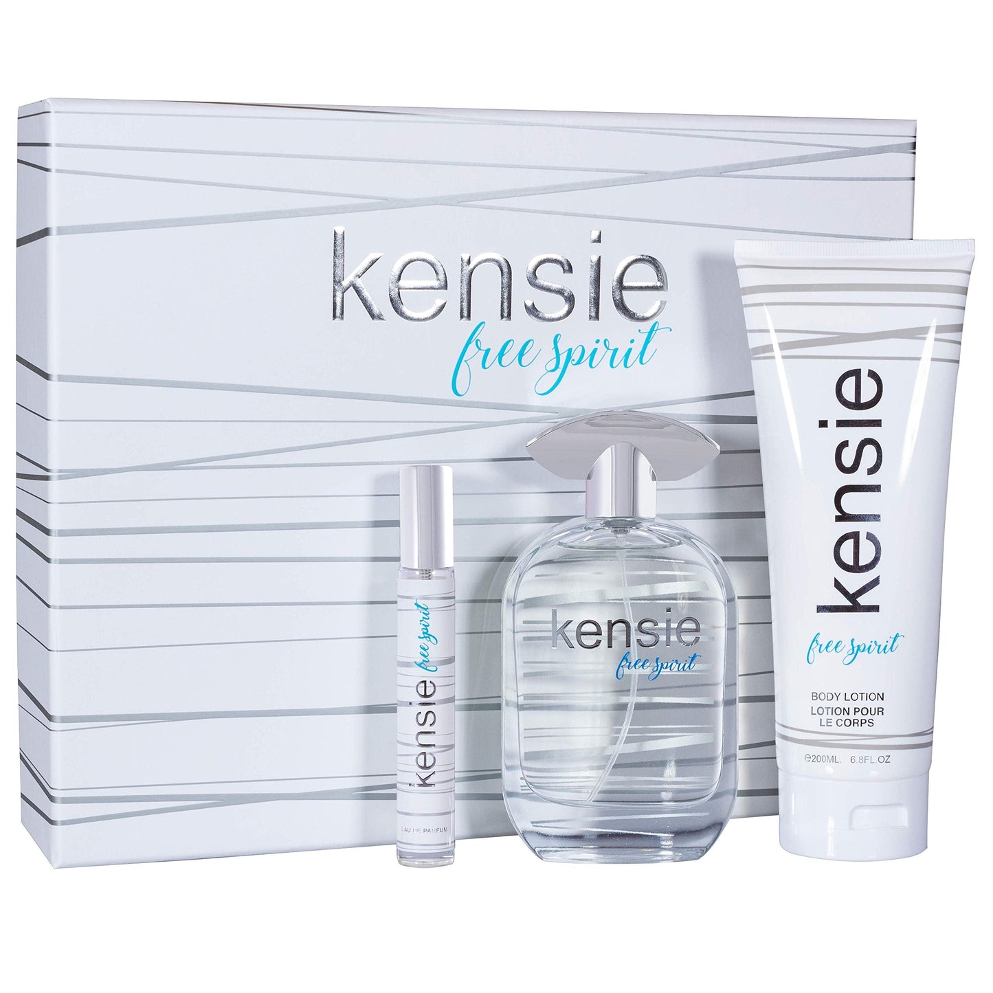 kensie Fragrance Free Spirit Gift Set 3 Piece Beauty & Personal Care Kensie Fragrance