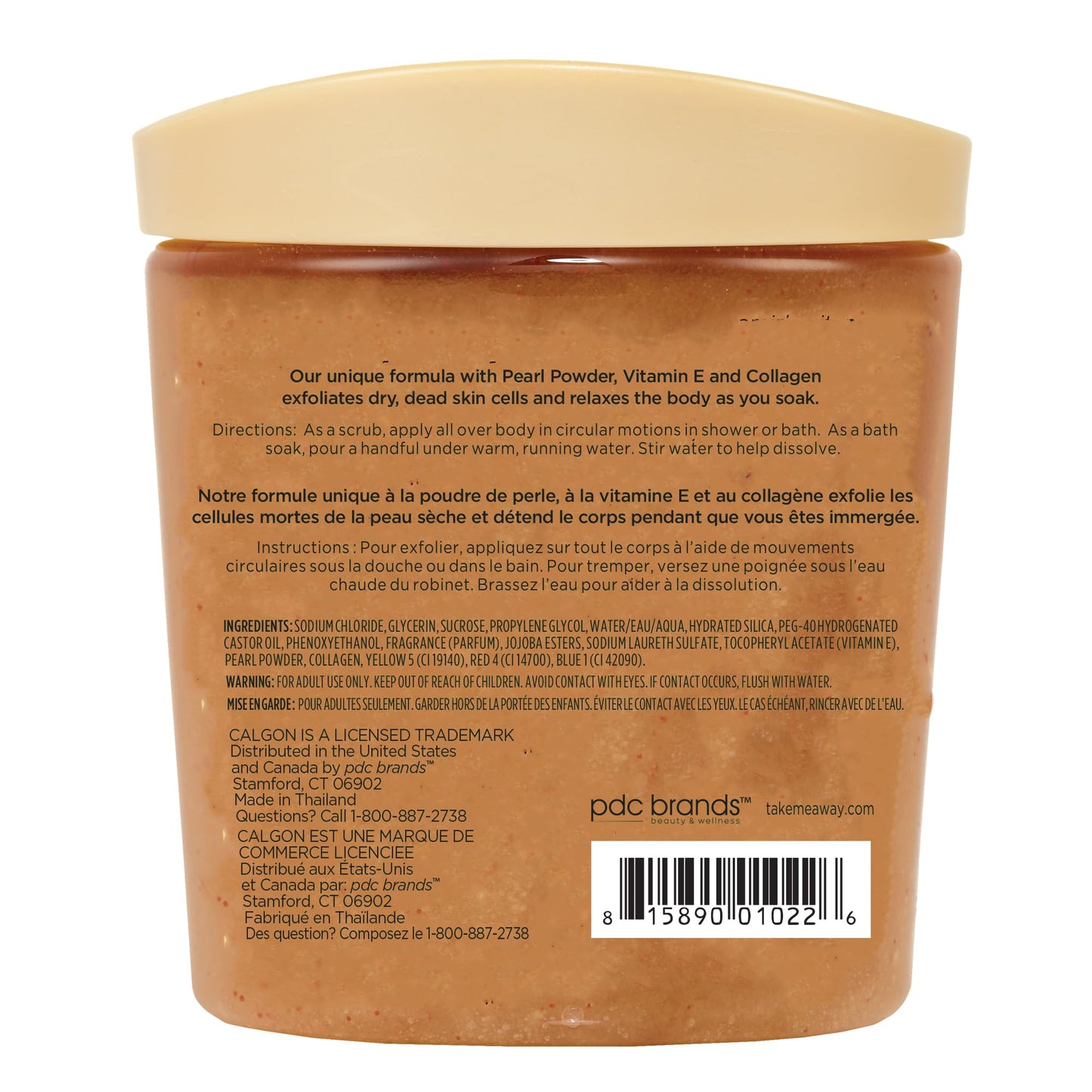 Calgon Ageless Bath Series Exfoliating Mineral Scrub and Soak (24 Ounce) Beauty & Personal Care Calgon