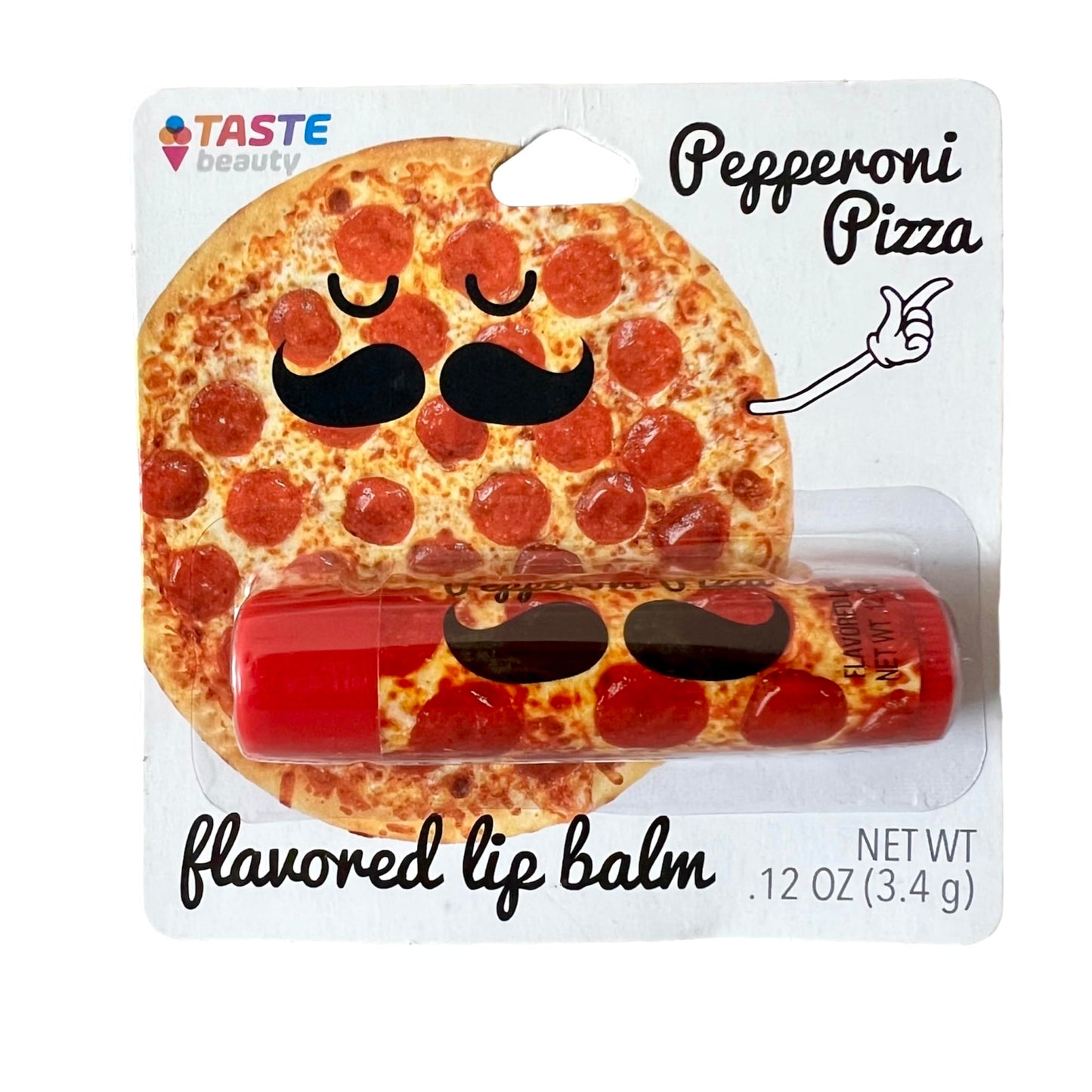 Taste Beauty Flavored Lip Balm - Pepperoni Pizza Flavored Lip Balm Beauty and Personal Care Taste Beauty