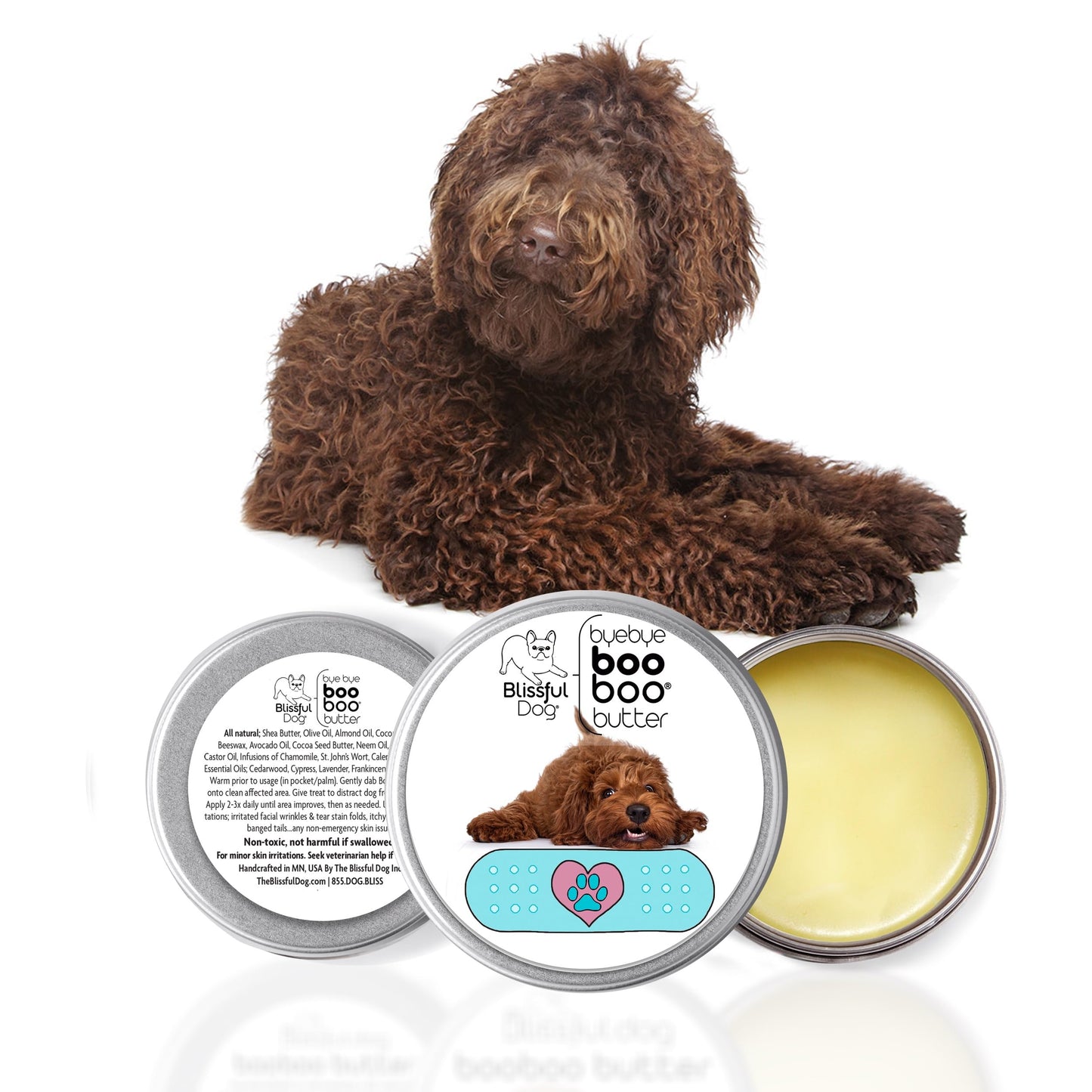 The Blissful Dog Labradoodle Boo Butter, 1 oz Beauty and Personal Care The Blissful Dog